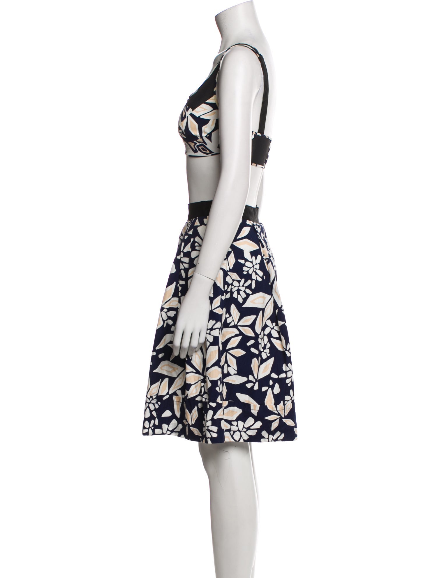 Diane von Furstenberg Printed Skirt Set
